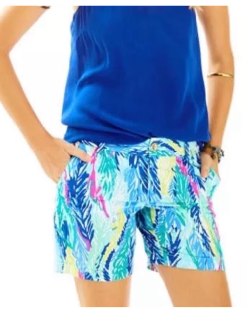 Lilly Pulitzer Jayne short in light as a feather size 12